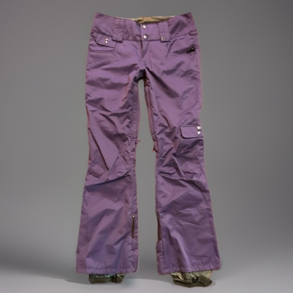 Burton Purple DryRide Snowboard Ski Snow Pants Women's sz 1 S